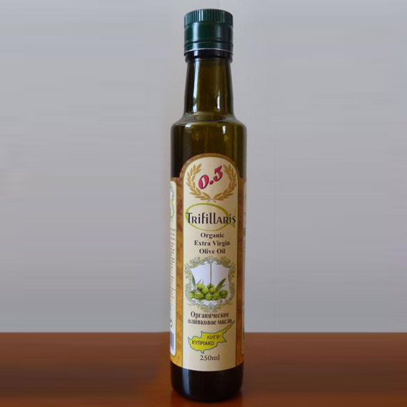 "Trifillaris" Organic Extra Virgin Olive Oil with Acidity